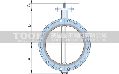 軟密封法蘭蝶閥結(jié)構(gòu)尺寸 軟密封法蘭蝶閥結(jié)構(gòu)尺寸
