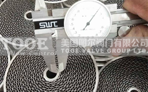 波紋儲罐阻火器阻火層芯軸厚度測試 波紋儲罐阻火器阻火層芯軸厚度測試