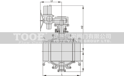 電動噴煤球閥結(jié)構(gòu)尺寸CAD圖紙 電動噴煤球閥結(jié)構(gòu)尺寸CAD圖紙