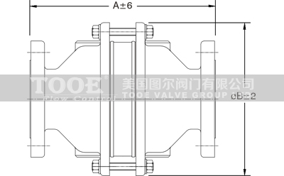 防爆燃型管道阻火器結(jié)構(gòu)尺寸CAD圖紙 防爆燃型管道阻火器結(jié)構(gòu)尺寸CAD圖紙