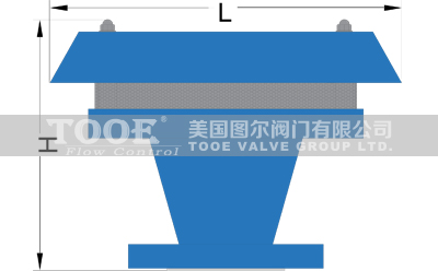 末端式阻火透氣帽結(jié)構(gòu)尺寸CAD圖紙 末端式阻火透氣帽結(jié)構(gòu)尺寸CAD圖紙