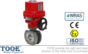 對夾式電動球閥 對夾式電動球閥