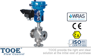 氣動薄膜三通分流合流控制閥 氣動薄膜三通分流合流控制閥